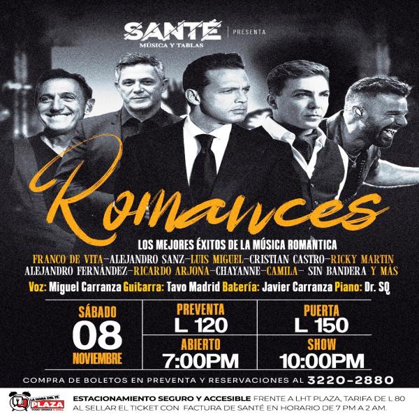 Romances: El arte del amor hecho canción 