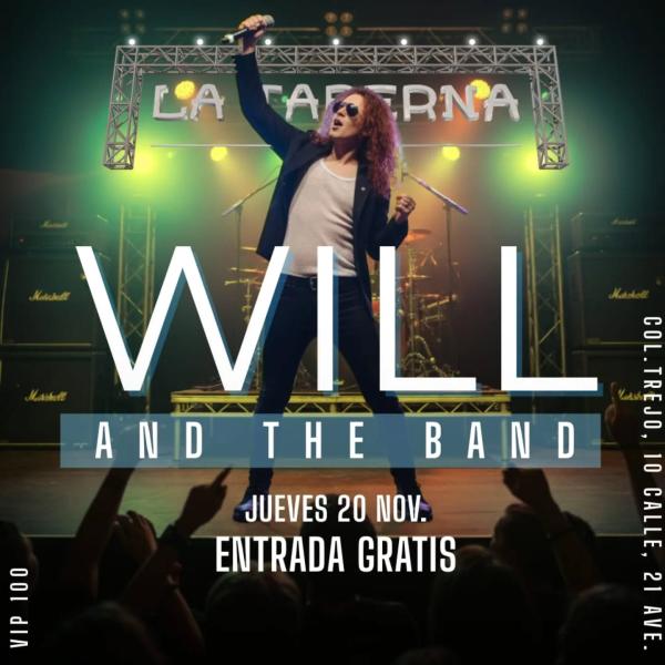 Will and Banda en concierto 