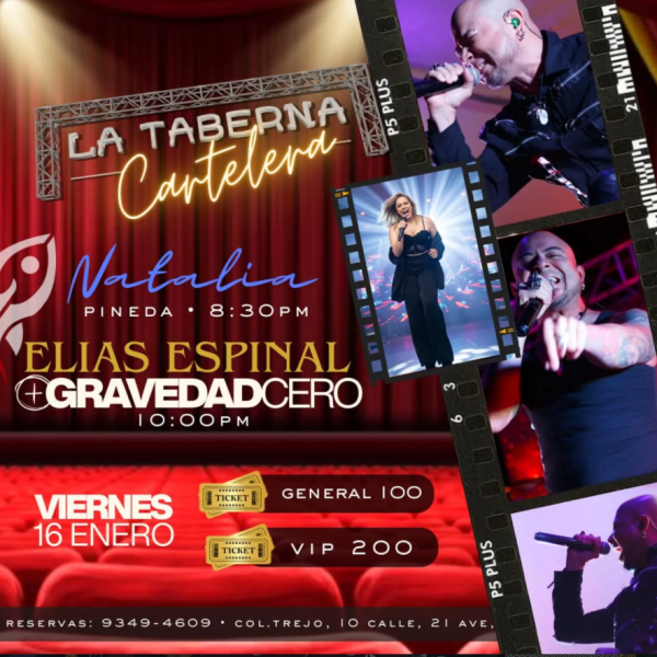 Gravedad Cero + Elías Espinal en vivo 