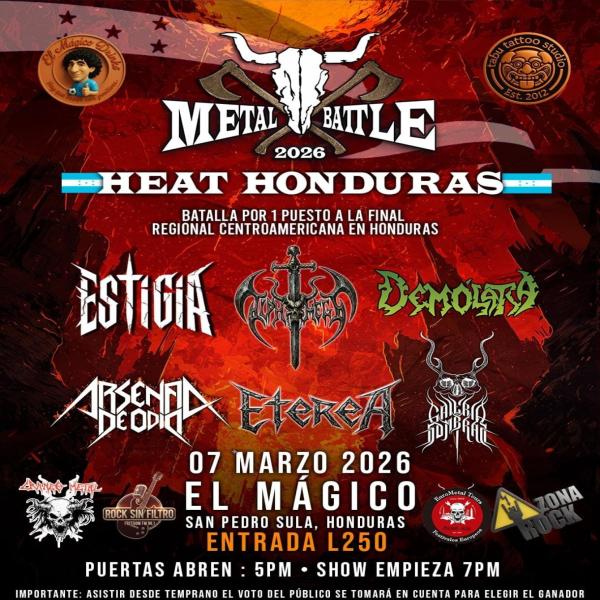 Metal Batle 2026: Heat Honduras 