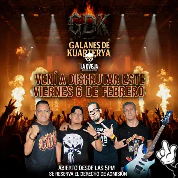 Galanes de Kuarterya en vivo 