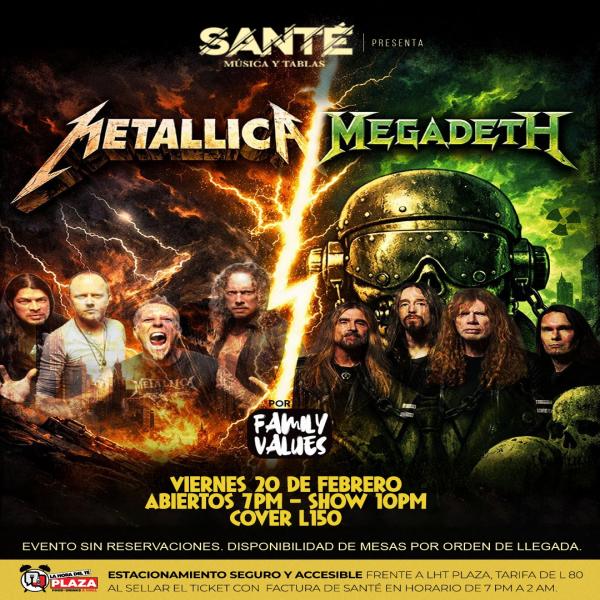 Metallica & Megadeth: Noche de Thrash 