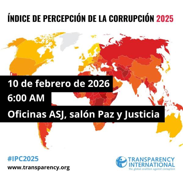 Presentación de los resultados del Índice de Percepción de Corrupción (IPC) 2025.