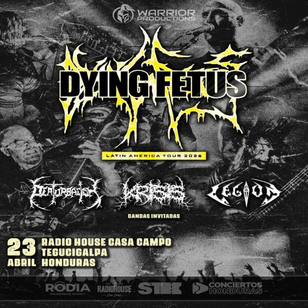 Dying Fetus: Latín América Tour 2026 