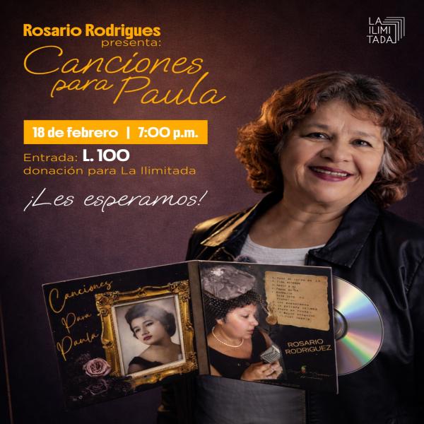 Rosario Rodríguez presenta: Canciones para Paula 