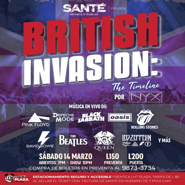 British Invasion: The Timeline 