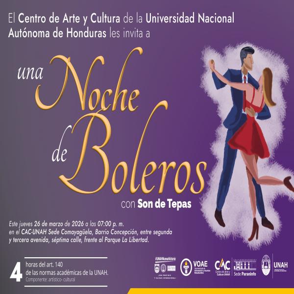 Noche de Boleros con la agrupación musical Son de Tepas