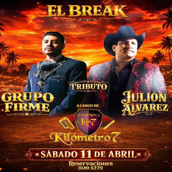 Tributo de Julión Álvarez & Grupo Firme Por kilómetro 7