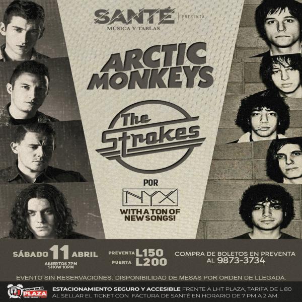 Tributo: Arctic Monkeys & The Strokes