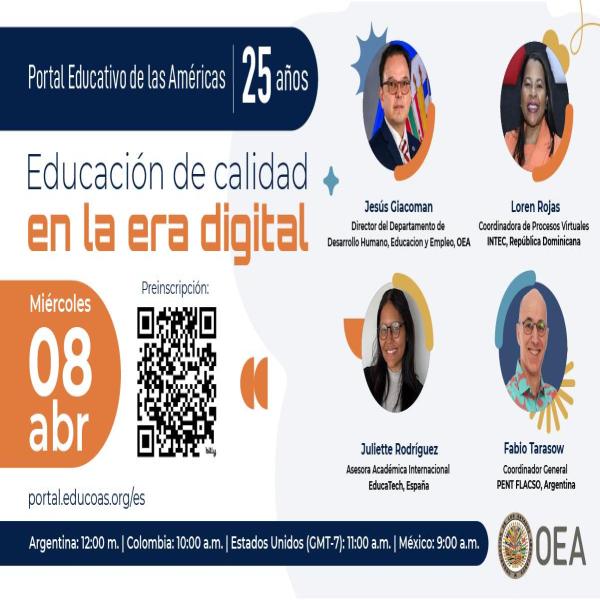 Webinar “Educación de calidad en la era digital”