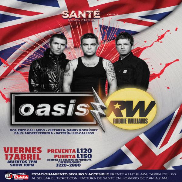 Homenaje a Oasis & Robbie Williams