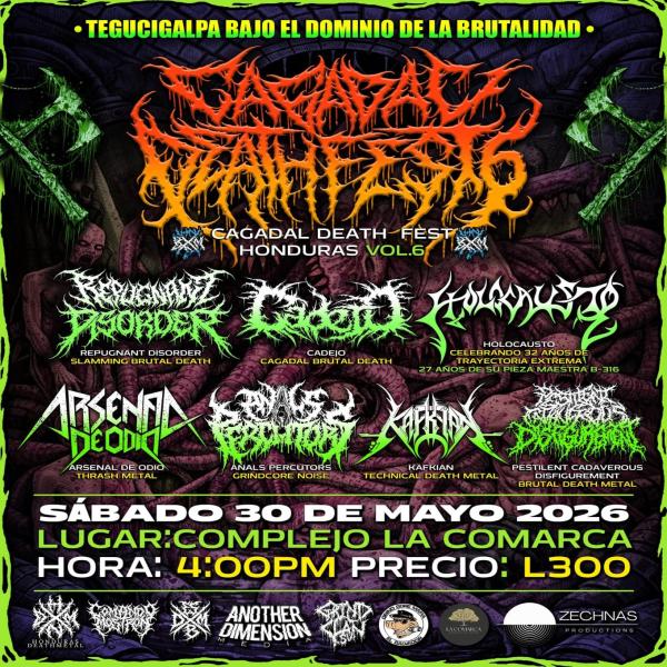 Cagadal Death Fest Honduras Vol.6 