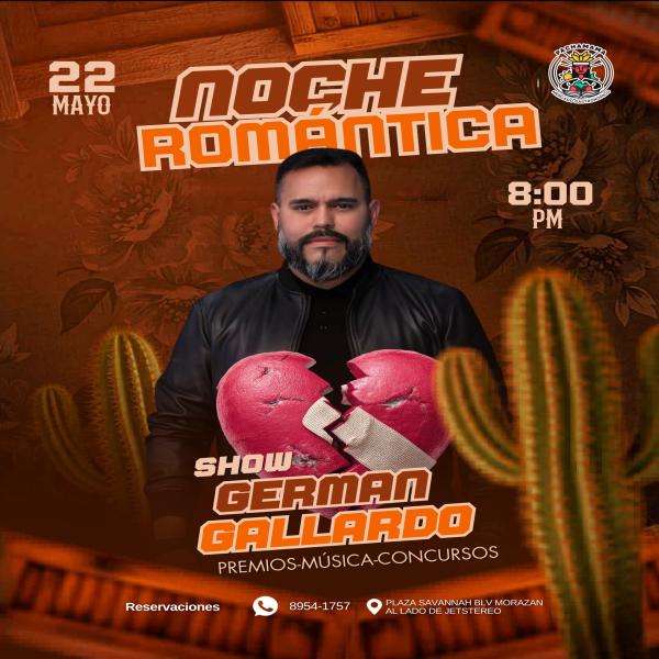 Noche romántica con German Gallardo 