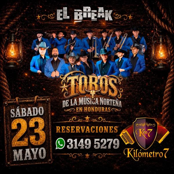 Los Toros de la Música Norteña en Honduras 
