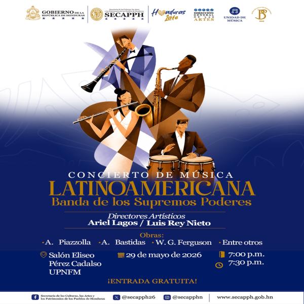 Banda de los Supremos Poderes: Concierto de Música Latinoamericana 