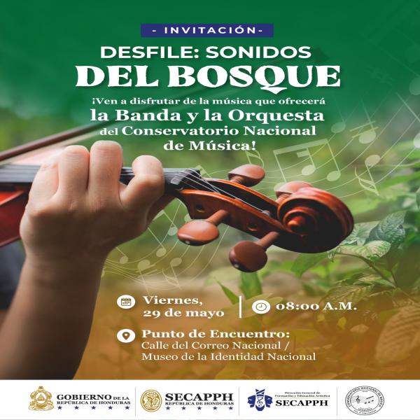 Desfile: “Los sonidos del bosque” 