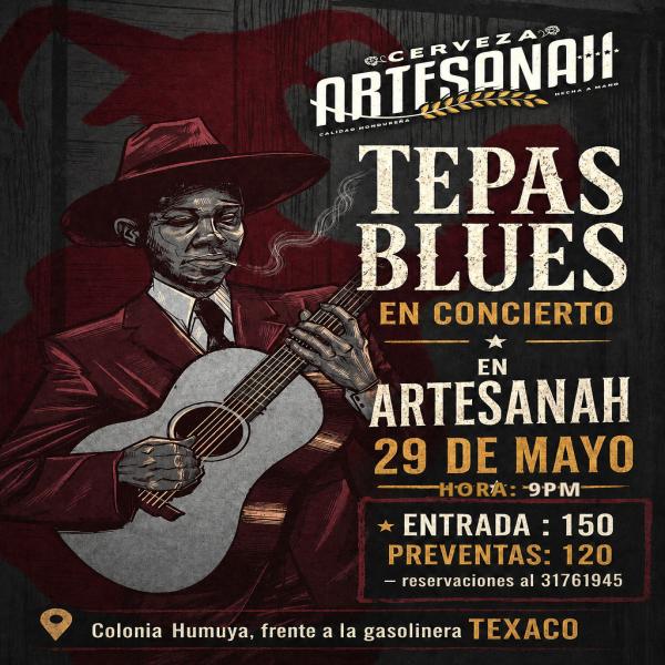 TEPAS BLUES en concierto 