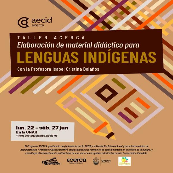 Taller ACERCA: Elaboración de material didáctico para lenguas indígenas