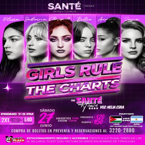 Especial Girls rule the chart 