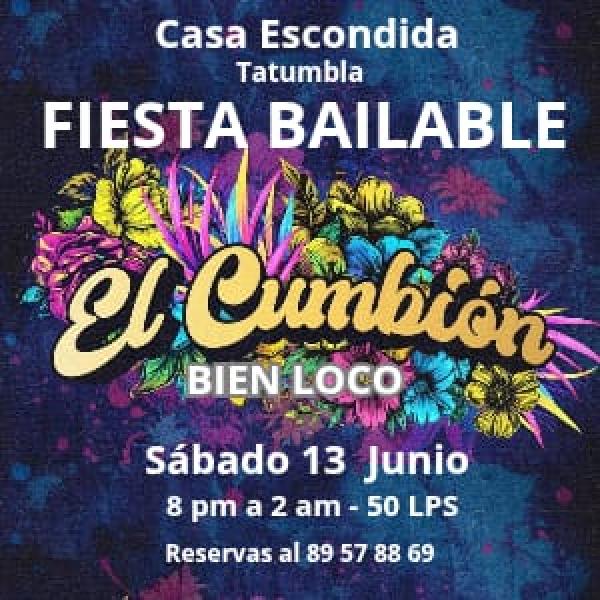 Fiesta bailable: El Cumbión bien loco 