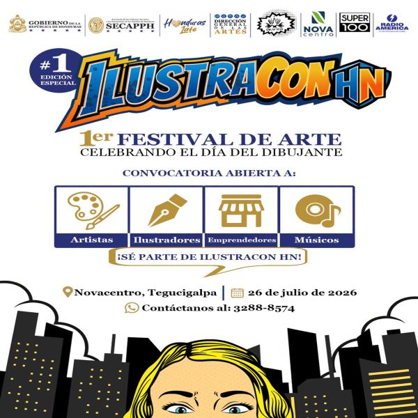 ILUSTRACONHN: 1er Festival de Arte 