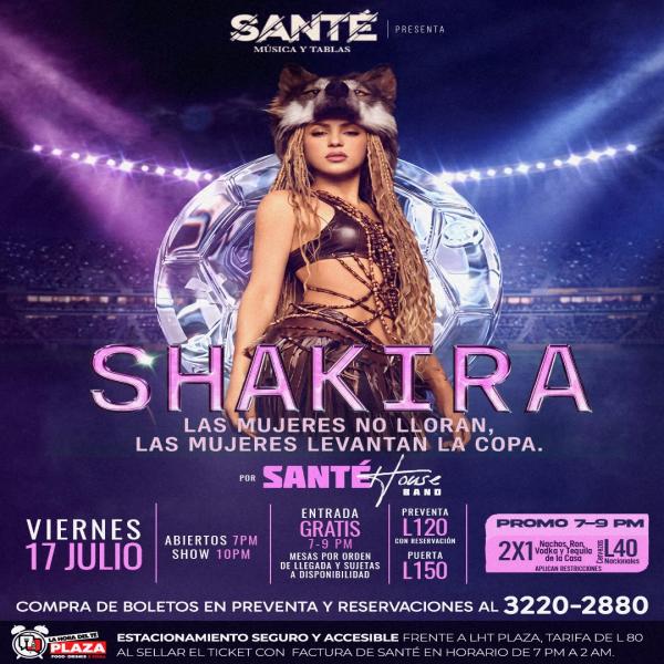 Especial a Shakira: Las mujeres no lloran, las mujeres levantan la copa