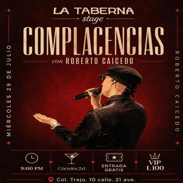 Complacencias con Roberto Caicedo 