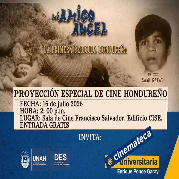 Presentación de la película hondureña: Mi amigo ángel 