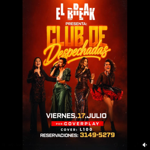  Club de Despechadas presentado por Coverplay