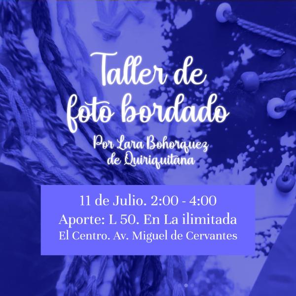 Taller de fotobordado