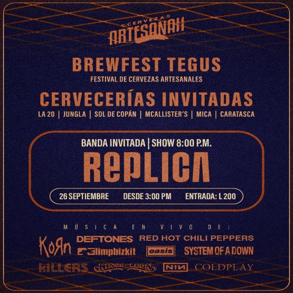 Parisongo este sabado en el Brewfest en Tegus