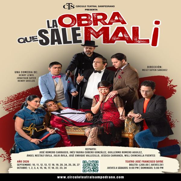 Presentación teatral: La obra que sale mal 