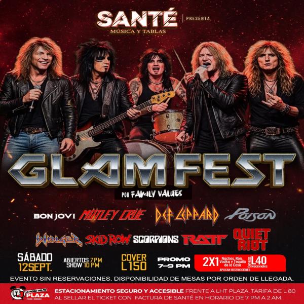 GLAM FEST por Family Values 