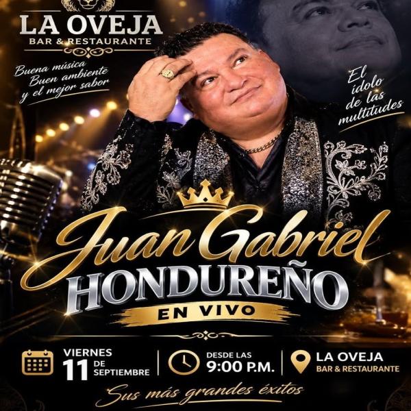 Juan Gabriel hondureño en vivo 