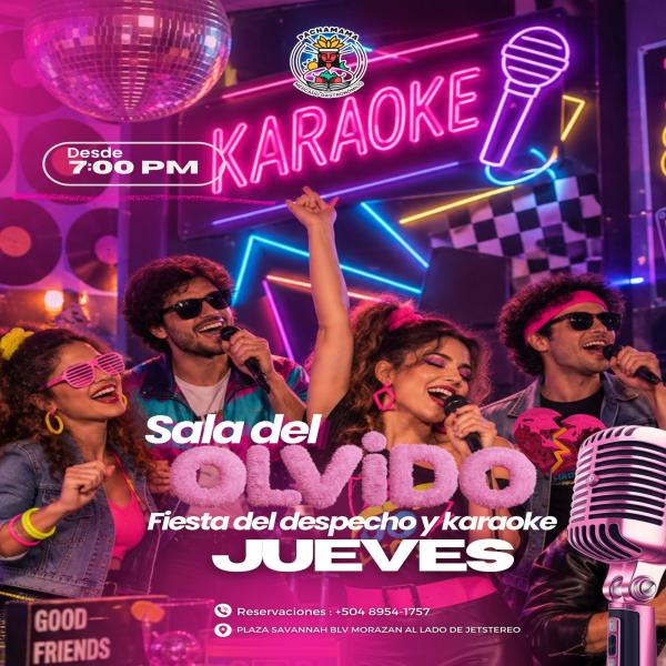Noche de Karaoke y despecho 