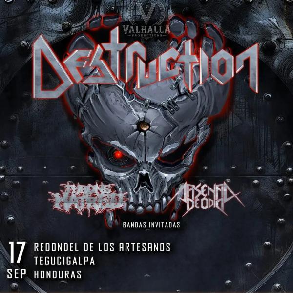 Destruction en el Redondel de los Artesanos 
