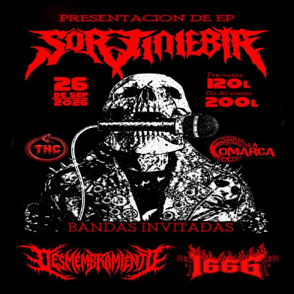 Presentación de EP: Sor Tiniebla  