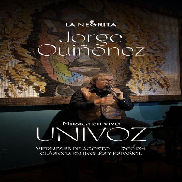 Jorge Quiñonez en vivo 
